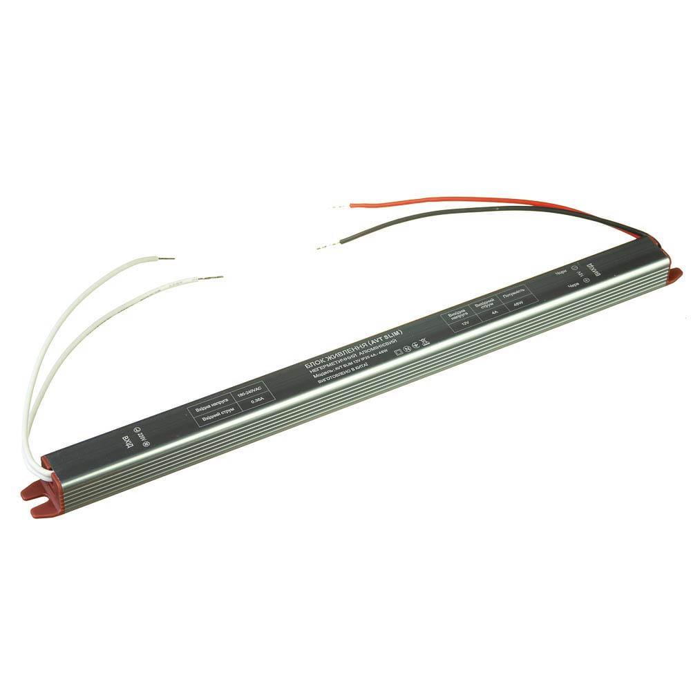 Блок живлення AVT Slim 12V 4А 48 Вт IP20 (1021912)