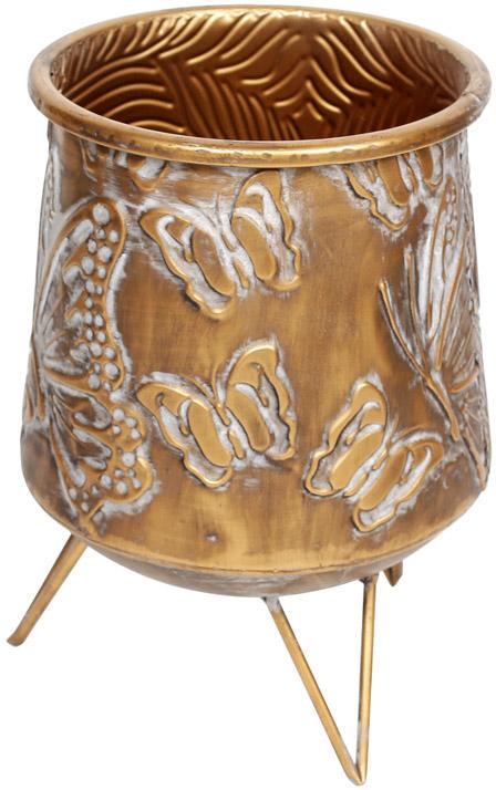 Кашпо металлическое Cornel 25,5х24х34,5 см