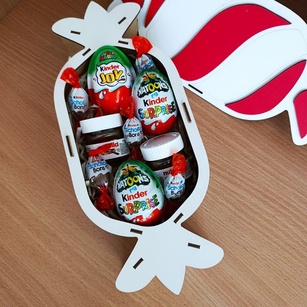 Бокс с сладостями для ребенка/девушки на день рождения/новый год/8 марта (ar267) - фото 3 Бокс с сладостями для ребенка/девушки на день рождения/новый год/8 марта (ar267) - фото 3