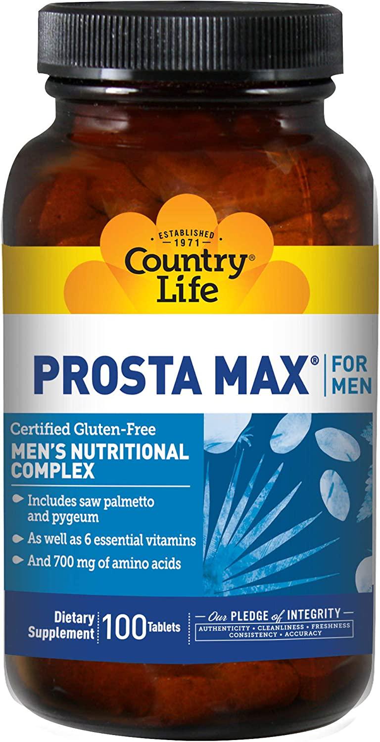 Витаминно-минеральный комплекс для мужчин Country Life Prosta-Max for Men 100 tablets