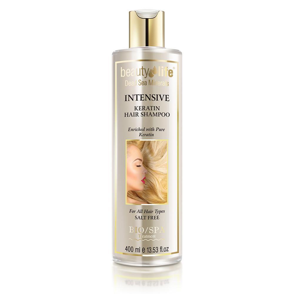 Шампунь інтенсивний Beauty Life із чистим кератином без SLS 400 мл (2519568584)