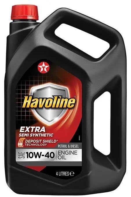 Моторное масло Texaco Havoline Extra A3/B4 SN/CF 15W-40 5 л (804033LGV)