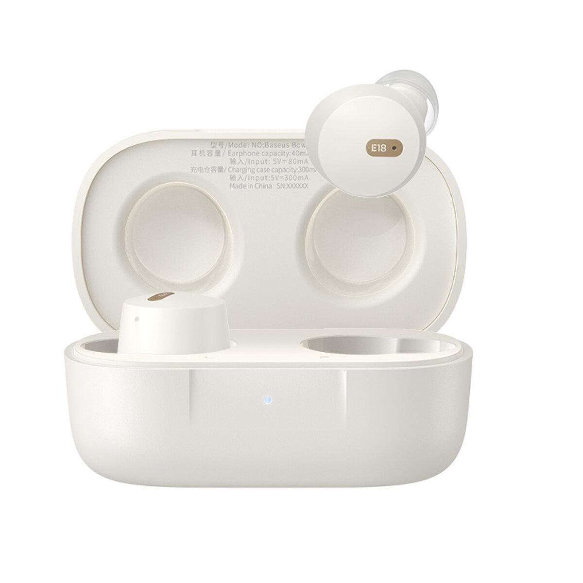 Наушники BASEUS Bowie E18 с Bluetooth 5.3 ENC White (26450388)