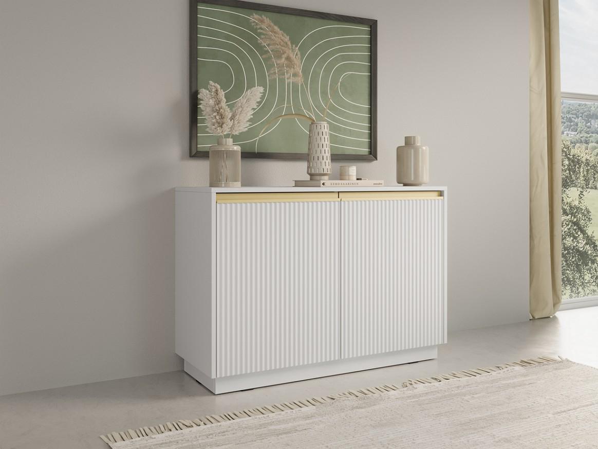 Комод Perfect Home Royal K104 2-дверный Белый (PFH-091290)