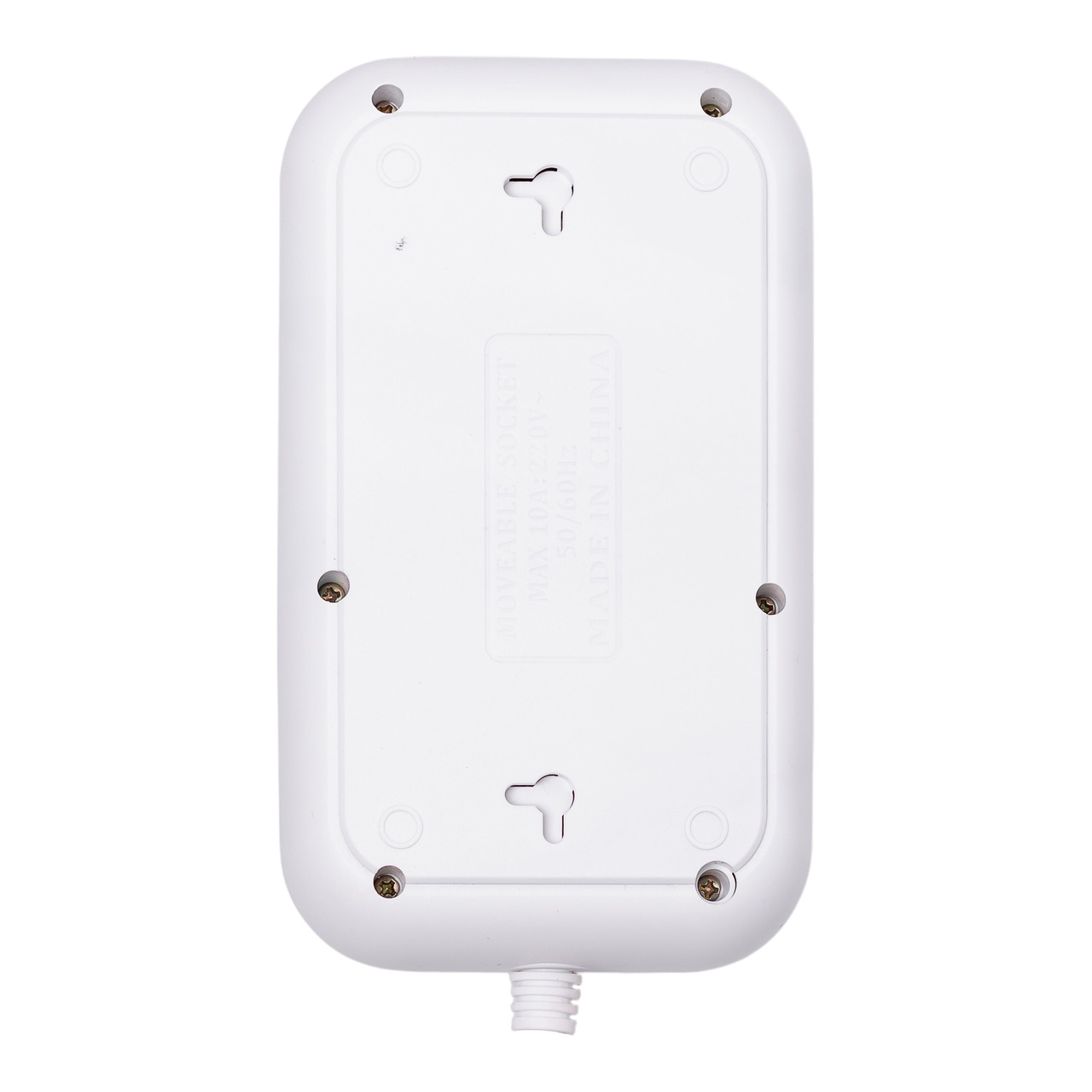 Фільтр мережевий кабель F16 на 3 розетки 4 USB 2 type-c та кнопкою відключення HP-5-21 4,75 м Білий (A-034382) - фото 3