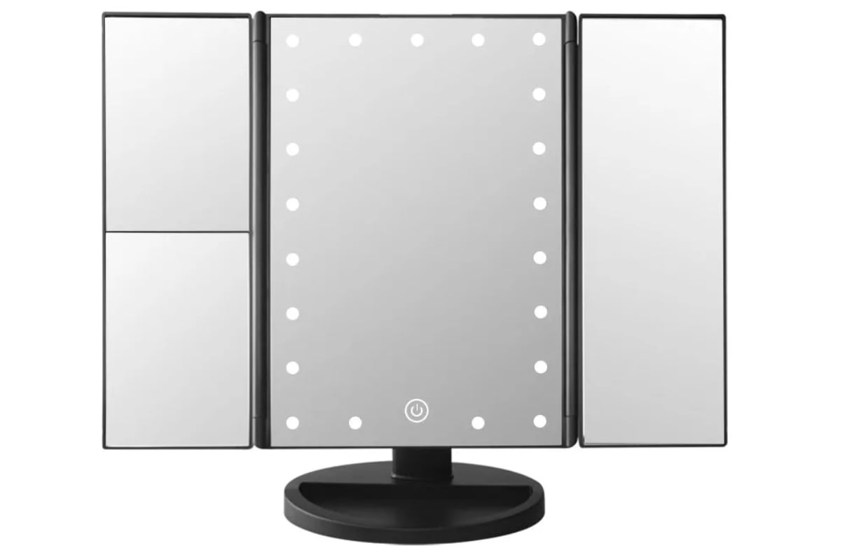 Зеркало для макияжа Superstar Magnifying Mirror с LED-подсветкой Черный Зеркало для макияжа Superstar Magnifying Mirror с LED-подсветкой Черный