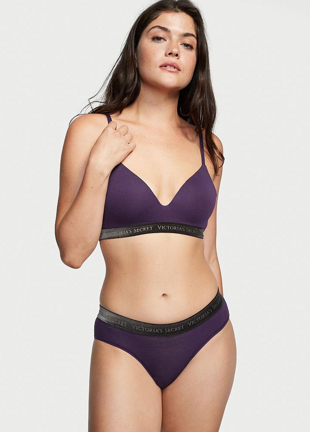 Женские трусы Victoria's Secret 144000233639QFKS S Фиолетовый (56914894)