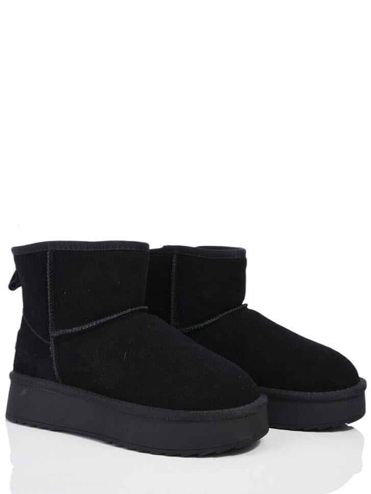 Замшеві уггі на овчині Stilli UGN300-1 р. 38 Чорний