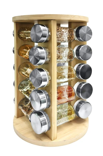Набор для специй Bohmann BH-7864-20FL на вращающейся подставке 20 пр. (2549140236)