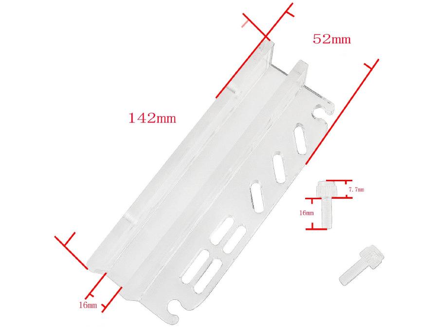 Держатель инструмента акриловый Aqua-Tech EcoLine Shelf for aquarium tools (AT-SFAT) - фото 3