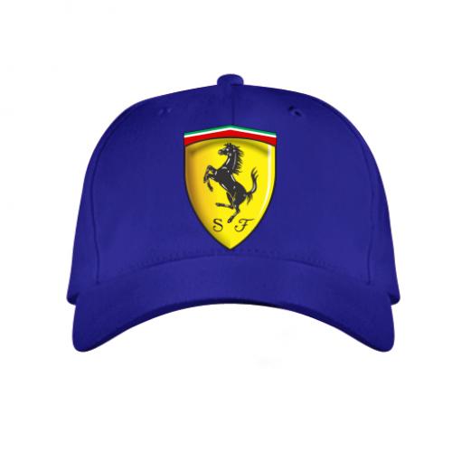 Кепка детская Ferrari 3D Logo Синий (255693-5-37476)