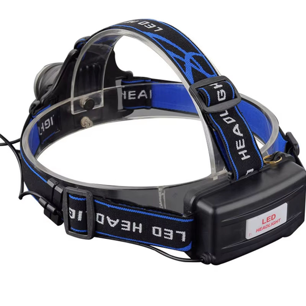 Ліхтар налобний акумуляторний Bailong BL-T24-P50 Чорний (GR-04669) - фото 3 Ліхтар налобний акумуляторний Bailong BL-T24-P50 Чорний (GR-04669) - фото 3