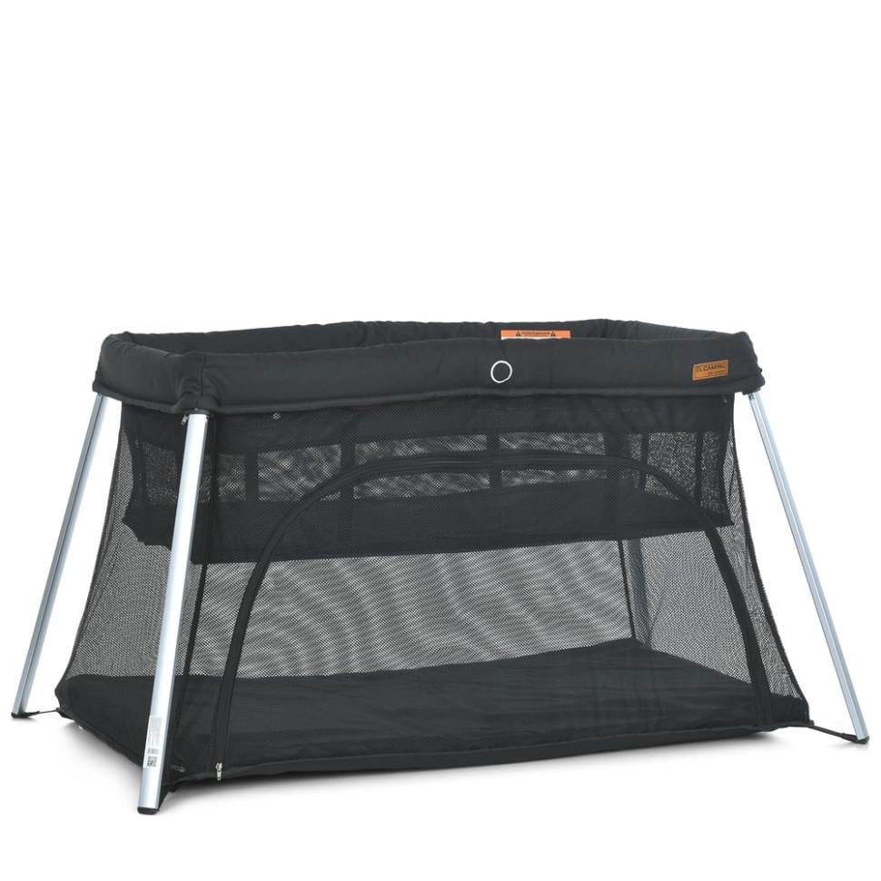 Кроватка-манеж 2в1 El Camino SO EASY до 15 кг Black (ME 1194)