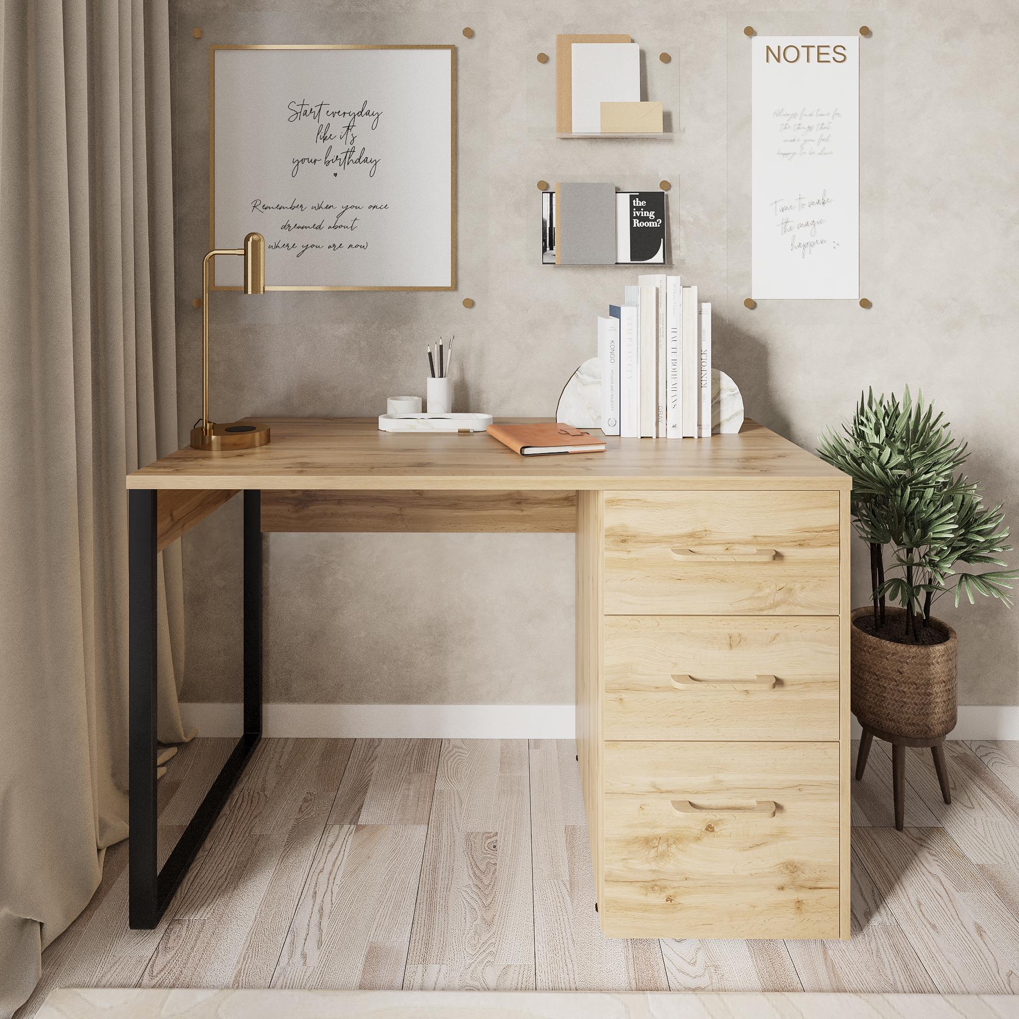 Стіл письмовий Loft-5 1200х598х750 мм Дуб Аппалачі (Арт.218) - фото 3