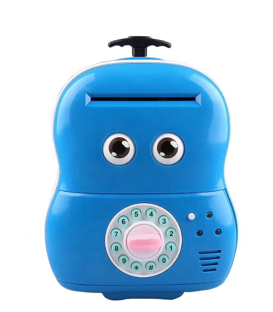 Детский сейф-чемодан Piggy Bank A 9000 Синий Детский сейф-чемодан Piggy Bank A 9000 Синий