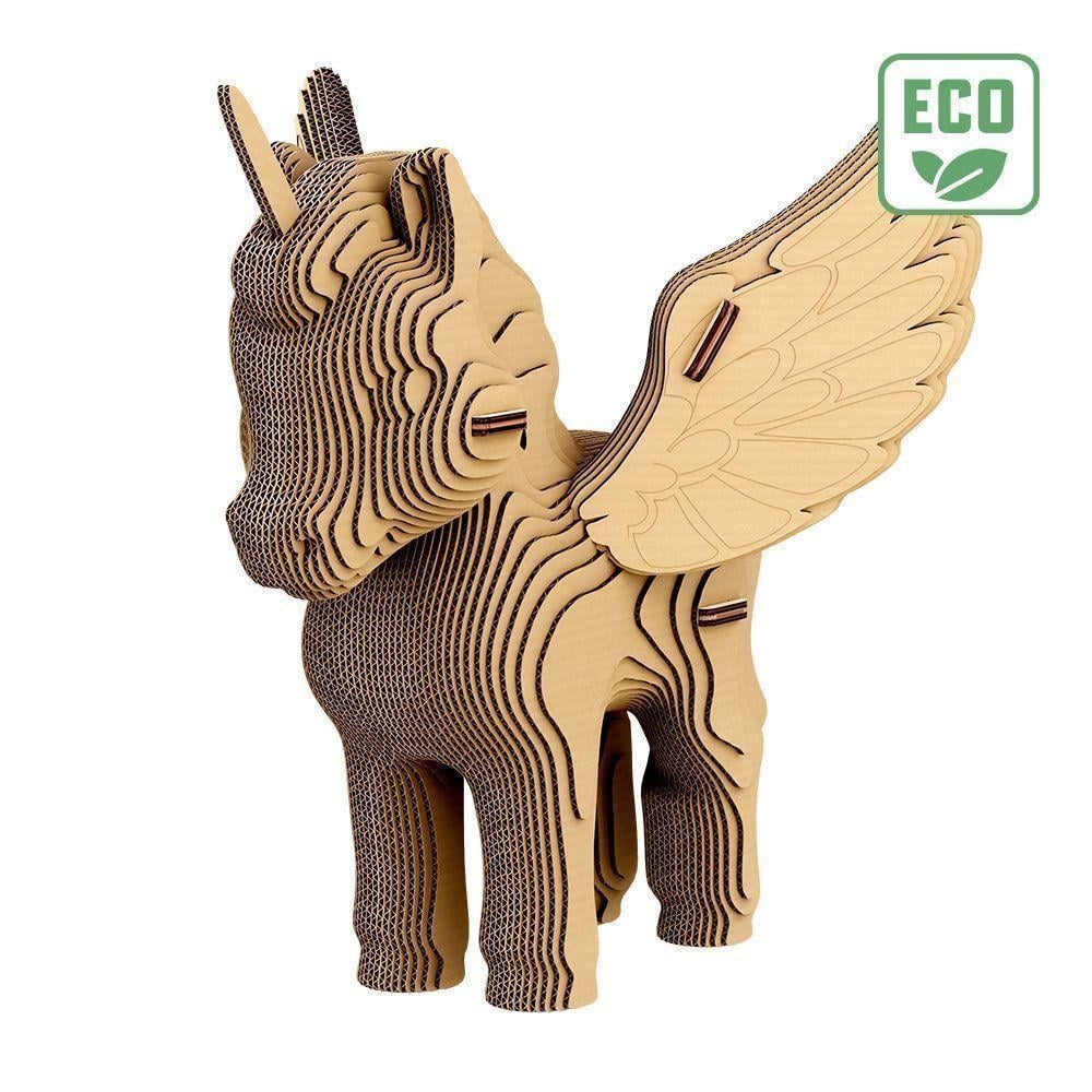 Пазл картонний 3D Cartonic Pegasus Кінь Пегас 69 деталей (2553328710) - фото 6 Пазл картонний 3D Cartonic Pegasus Кінь Пегас 69 деталей (2553328710) - фото 6