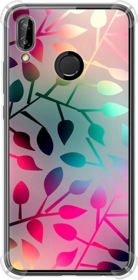 Чехол на Huawei P20 Lite Листья (2235sp-1410-42517) Чехол на Huawei P20 Lite Листья (2235sp-1410-42517)