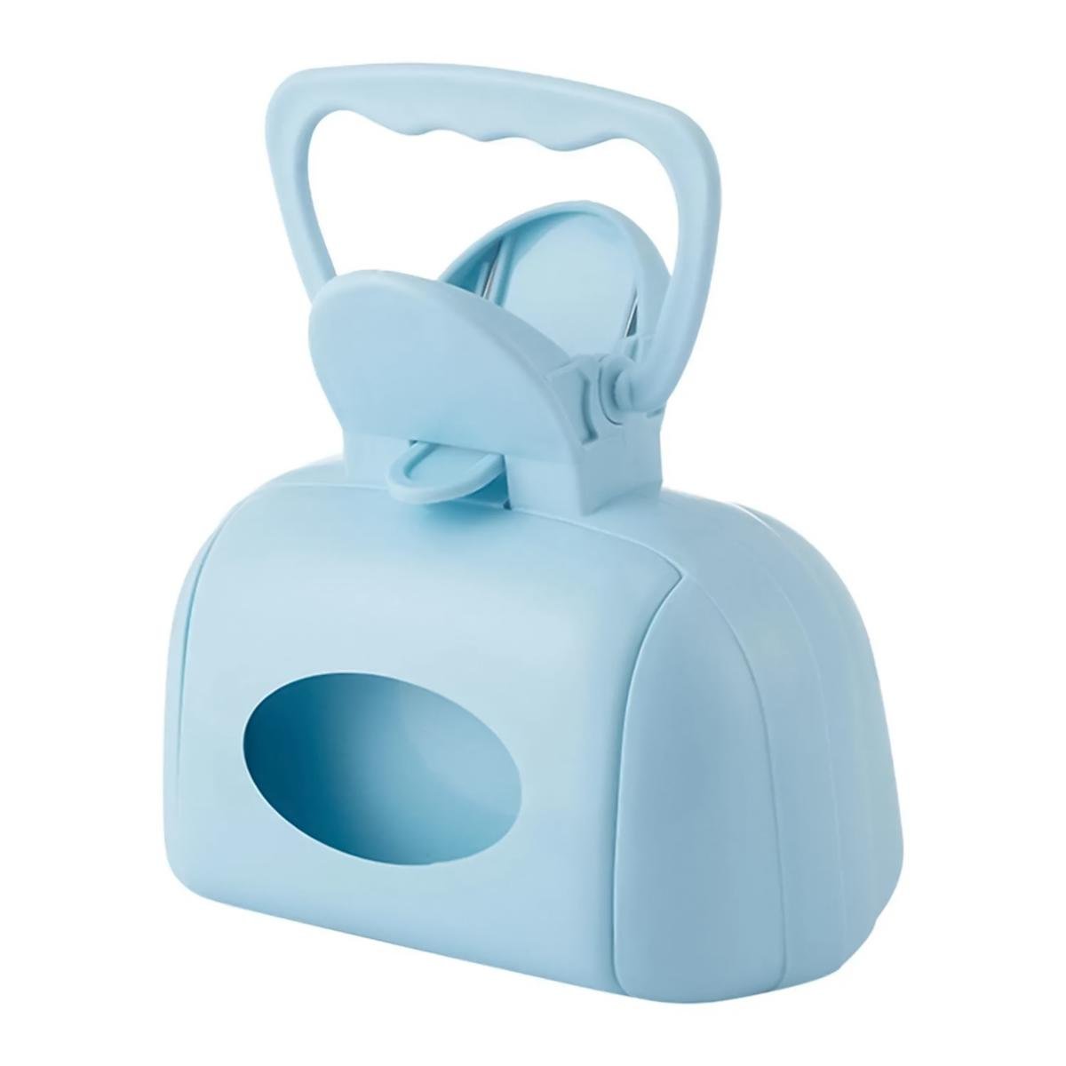 Совок-ковш Plastic Scooper для уборки за собакой на улице Синий (1010278-LightBlue)