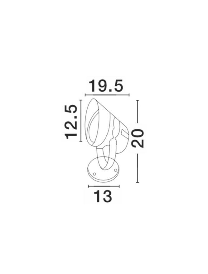 Светильник уличный Nova Luce North (742071) - фото 3 Светильник уличный Nova Luce North (742071) - фото 3