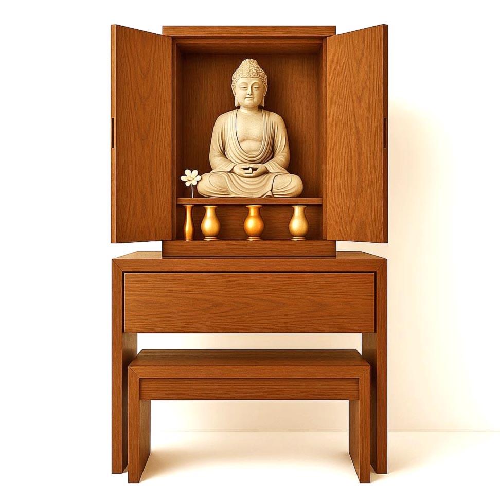 Вівтар для медитації з дерева Джеміль Охра (ЛАТ-006304) Вівтар для медитації з дерева Джеміль Охра (ЛАТ-006304)