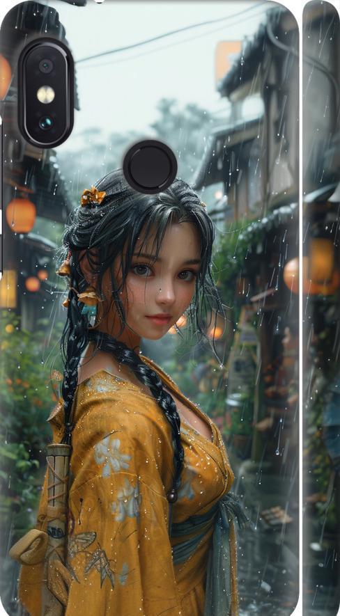 Чехол на Xiaomi Redmi Note 5 Anime-girl (6133m-1516-42517)