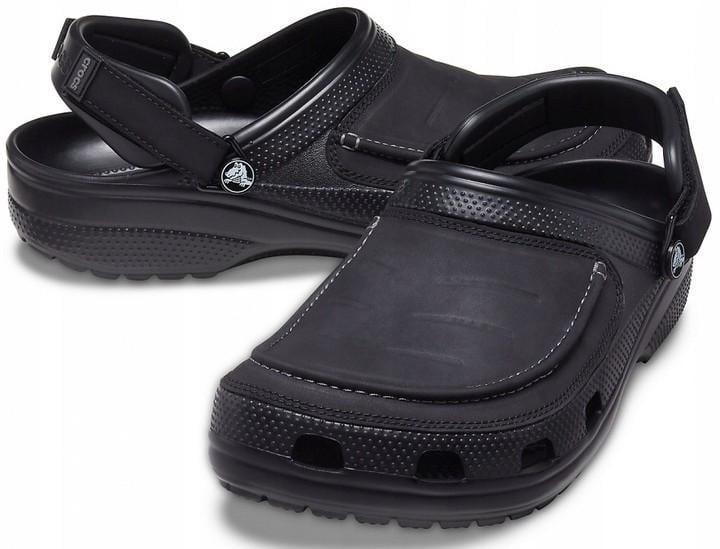 Сабо жіночі лайтрайд Crocs Yukon Vista II Black Чорний (27260)