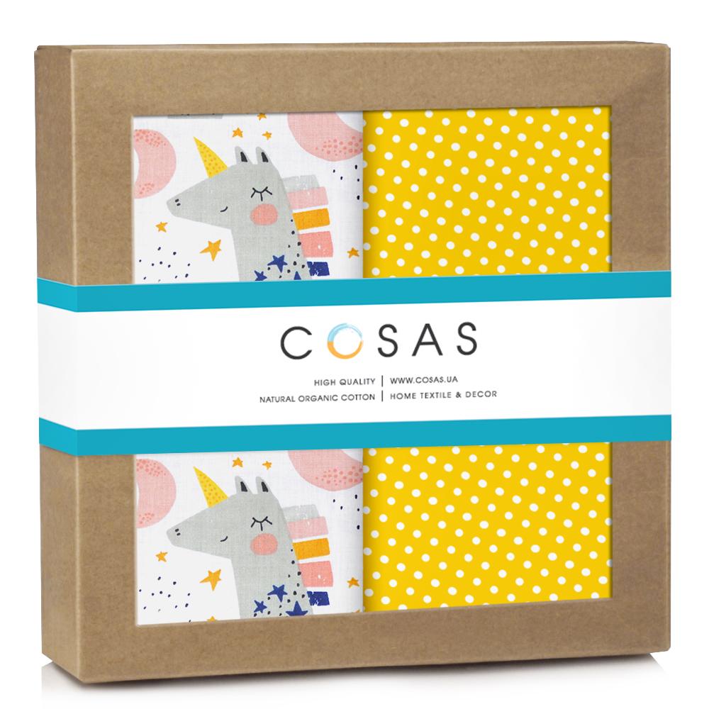 Пеленки детские Cosas Unicorn многоразовые 2 шт. (4822052127896) Пеленки детские Cosas Unicorn многоразовые 2 шт. (4822052127896)