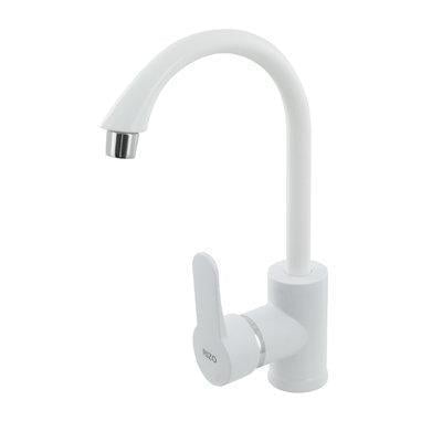 Змішувач для кухні пластиковий RIZO без підводки RP44W Білий (2019411735)