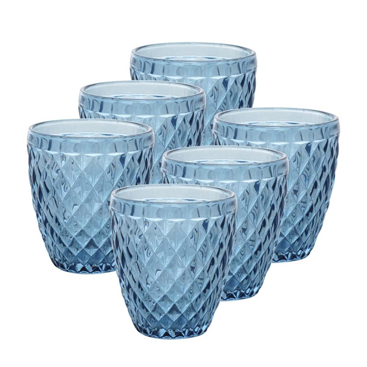 Набор стаканов A-PLUS 6 шт. 270 мл Blue (5209DZS)