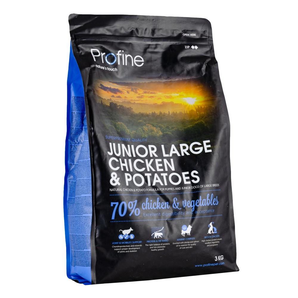 Корм сухой для щенков Profine Junior Large 3 кг (1789920089) - фото 2 Корм сухой для щенков Profine Junior Large 3 кг (1789920089) - фото 2