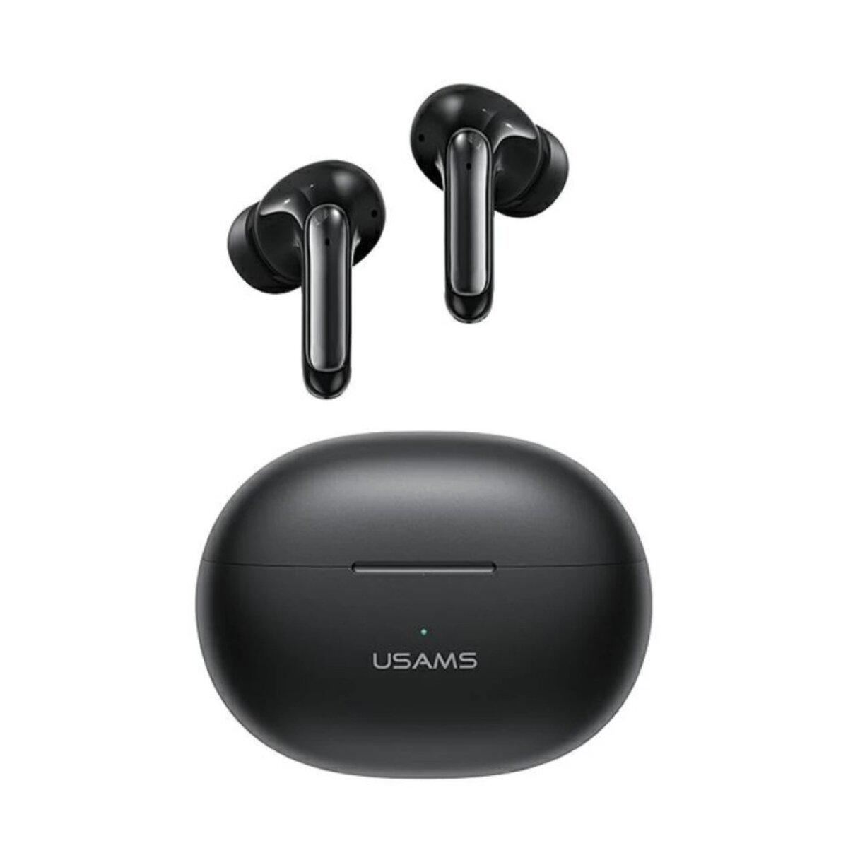 Наушники Usams US-XD18 TWS Earbuds Bluetooth X-don Series BT5.3 400 mAh Black (BHUXD01)