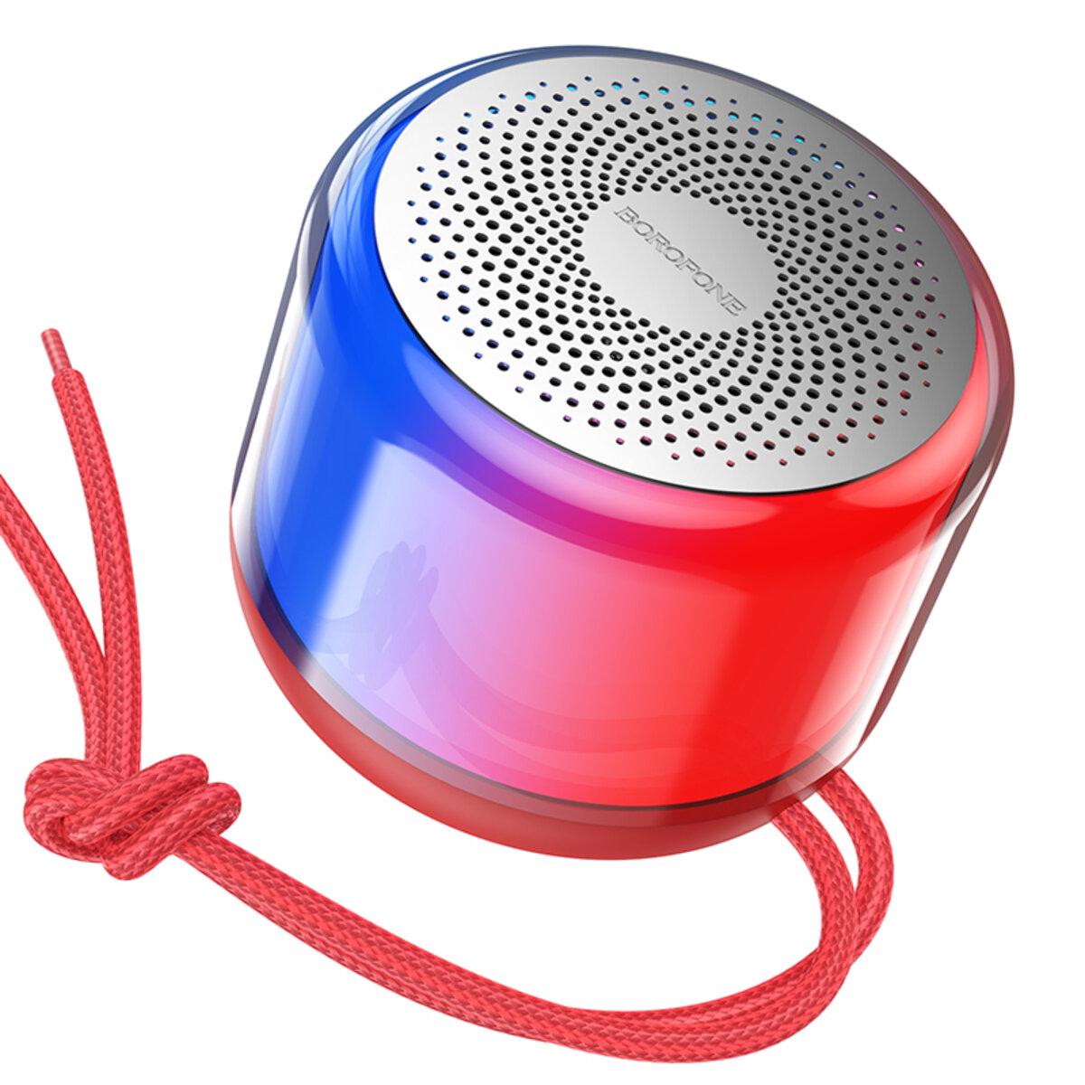Портативна колонка Borofone BR28 Joyful sports BT speaker BR28R Red (578833)