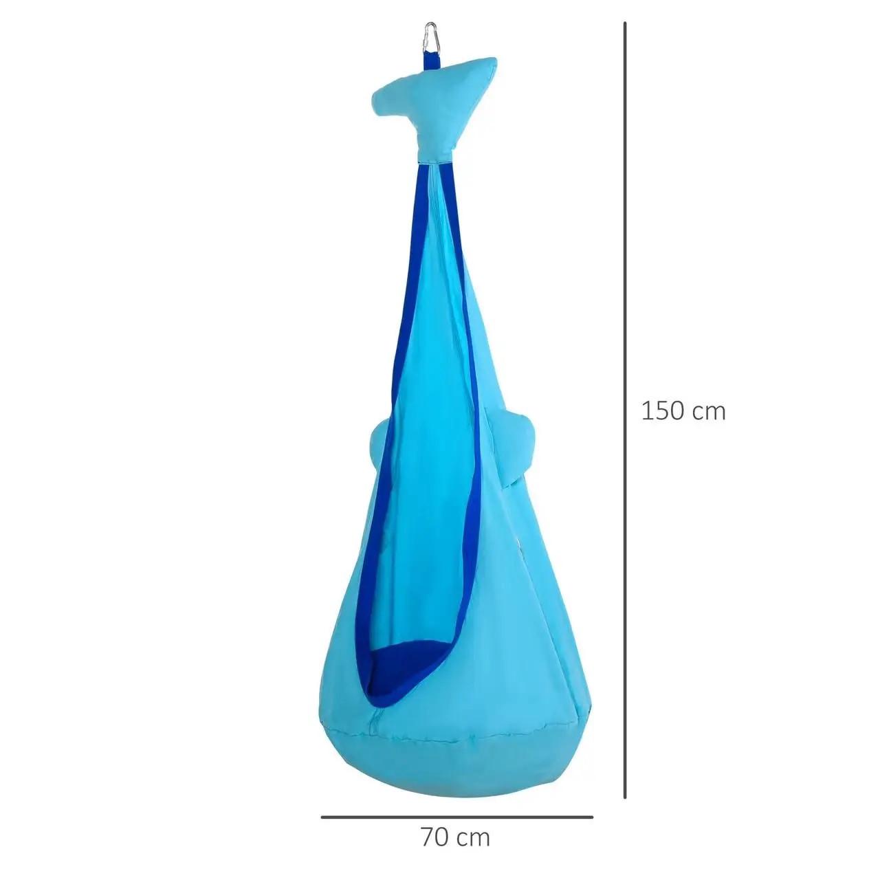 Крісло дитяче підвісне WCG Синій кит (CS07-1) - фото 6 Крісло дитяче підвісне WCG Синій кит (CS07-1) - фото 6