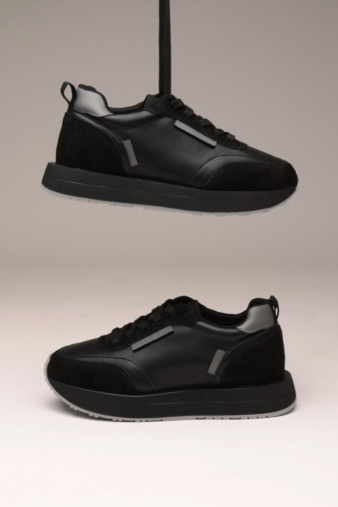 Кросівки жіночі LONZA р. 38 Чорний (181660) - фото 2 Кросівки жіночі LONZA р. 38 Чорний (181660) - фото 2