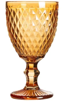 Набор бокалов 2 шт. для вина 320 мл Аргайл Янтарного (9445)