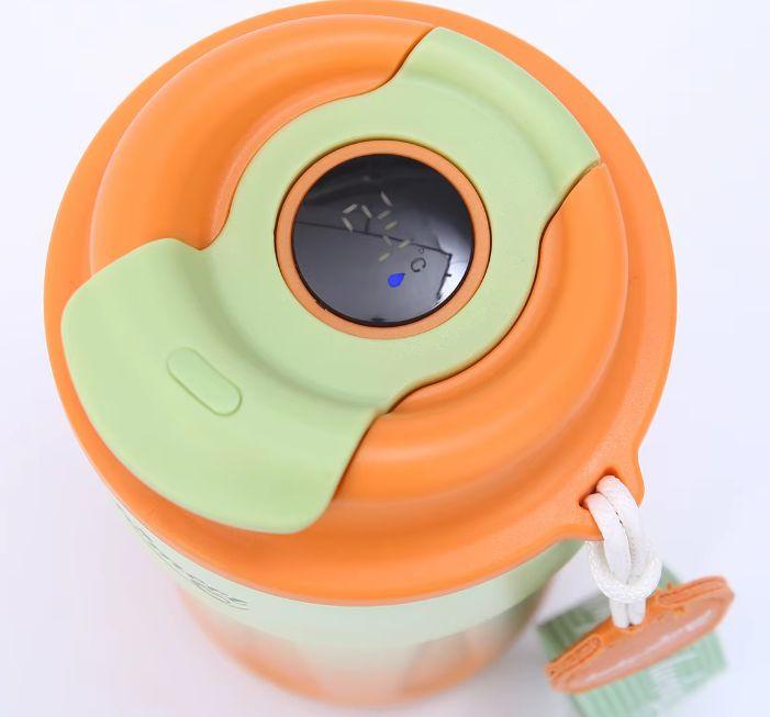 Термокухоль Смарт градієнт з інтелектуальним дисплеєм температури 420 мл Помаранчевий (2470371610) - фото 9