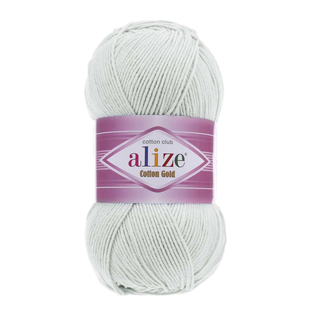 Пряжа Alize Cotton Gold цвет 533 Пастельно-серый (1852857575)