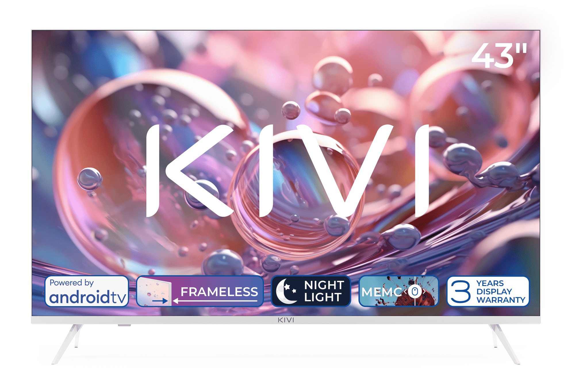 Телевізор Kivi 43U760QW SmartTV (0008)