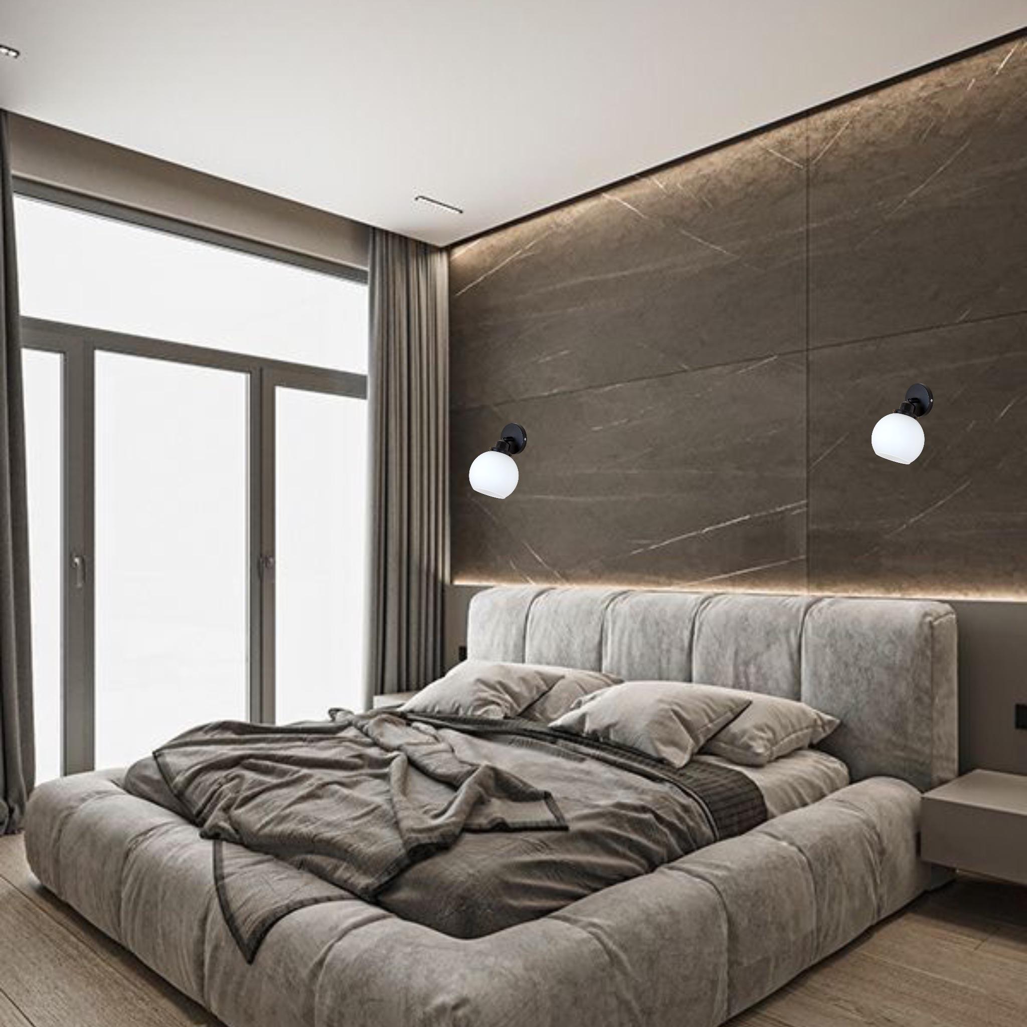 Бра лофт Black/White (916-W09F-1 BK+WH) - фото 3 Бра лофт Black/White (916-W09F-1 BK+WH) - фото 3