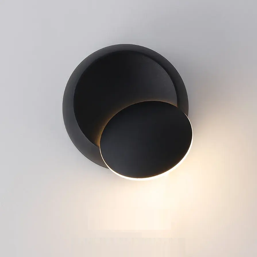 Бра светодиодная Sirius 5W с акриловым плафоном 3000K Черный (8872M-B)