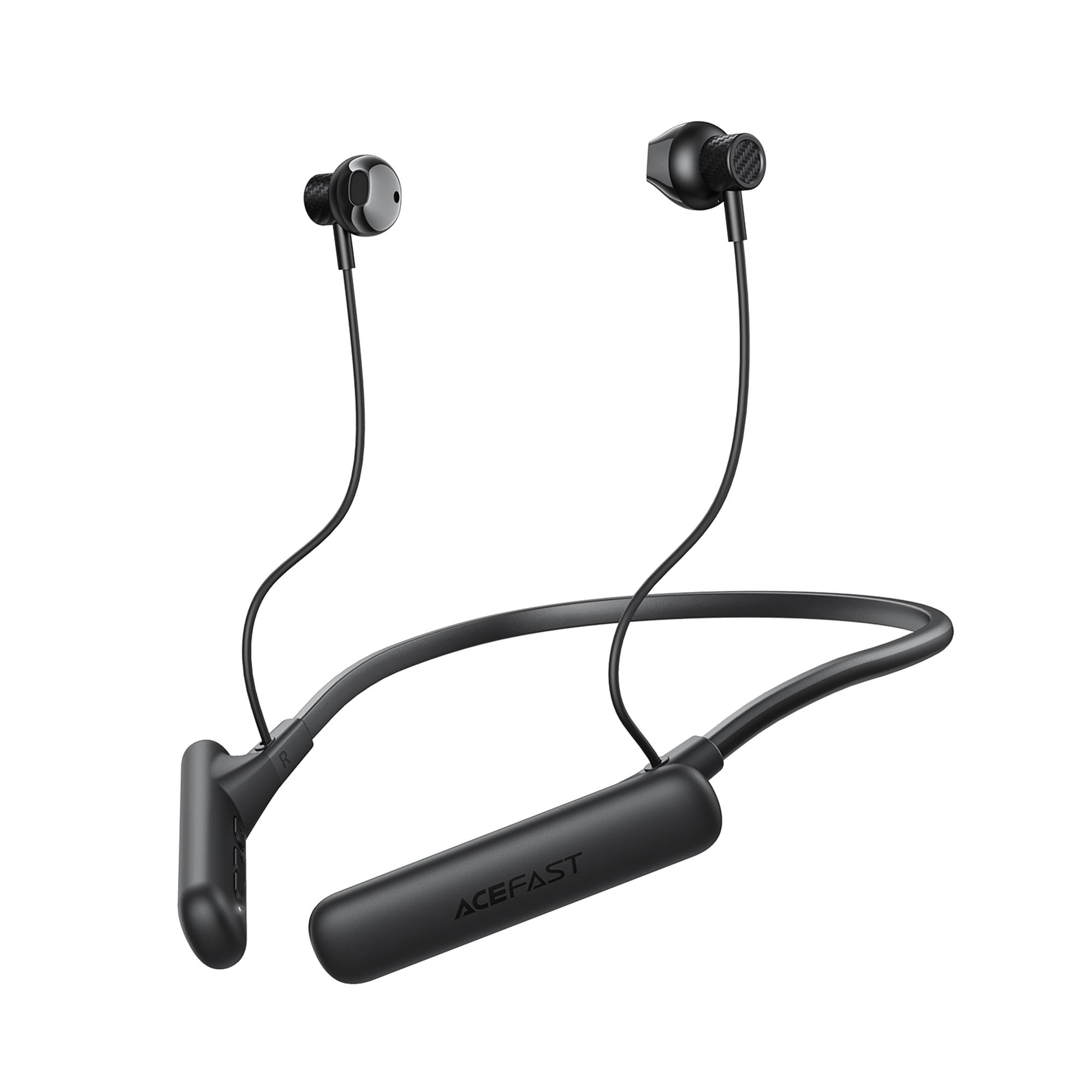 Навушники бездротові спортивні ACEFAST N8 neck hanging wireless earphones Black (6974316286158)