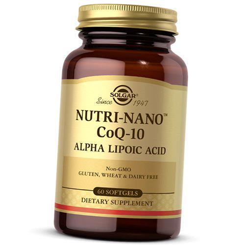Коэнзим Q10 Nutri-Nano CoQ-10 Alpha Lipoic Acid 60 гел. капс. (70313017)