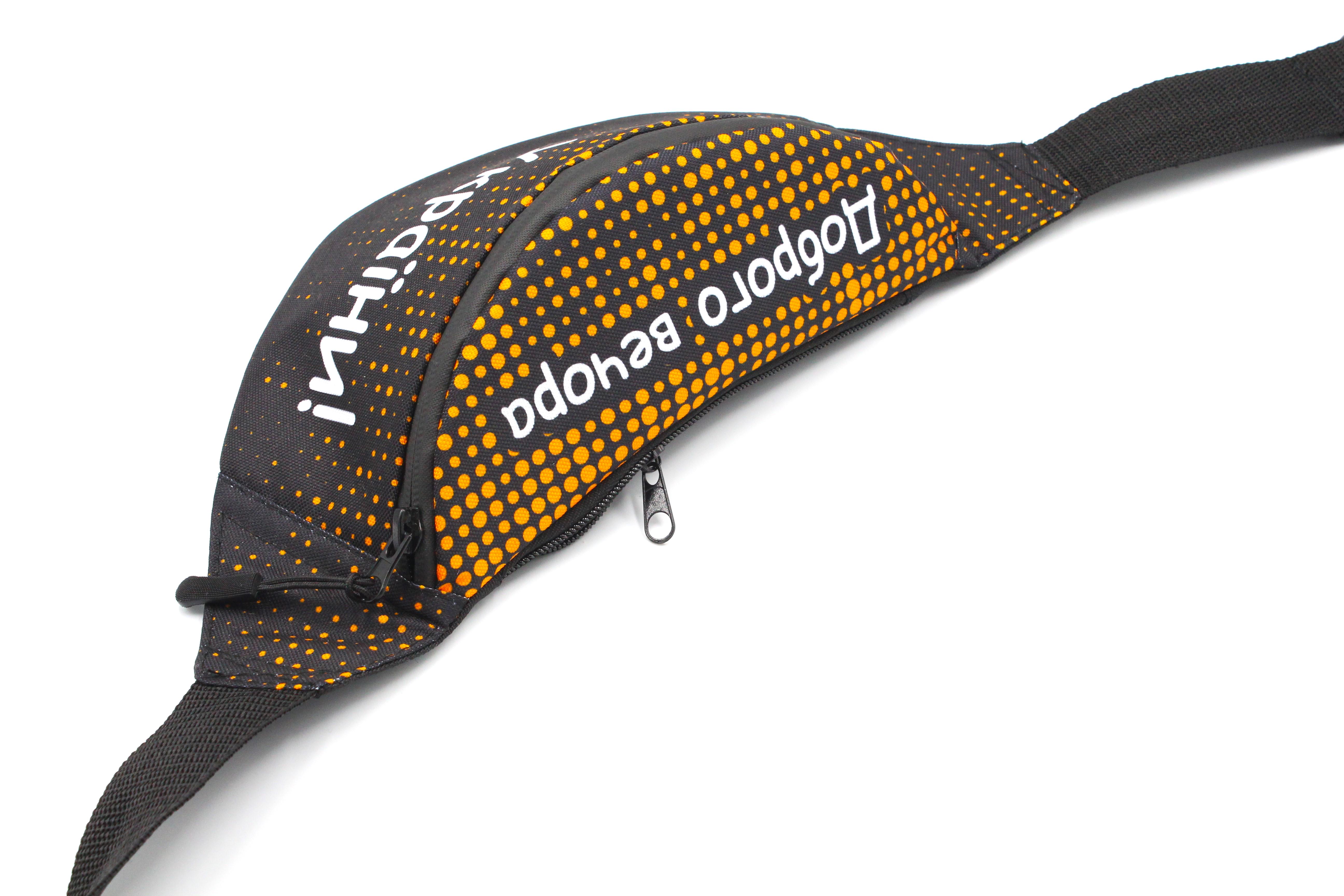 Сумка бананка "Доброго вечора" Чорний (BP-005) - фото 6 Сумка бананка "Доброго вечора" Чорний (BP-005) - фото 6