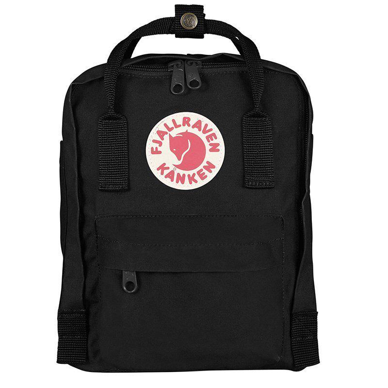Городской рюкзак Fjallraven Kanken Mini 7 л Black (23561.550)