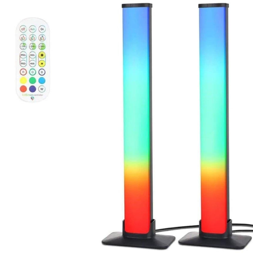 Набір ламп Desktop RGB світломузика на робочий стіл 2 шт. (27085908) Набір ламп Desktop RGB світломузика на робочий стіл 2 шт. (27085908)