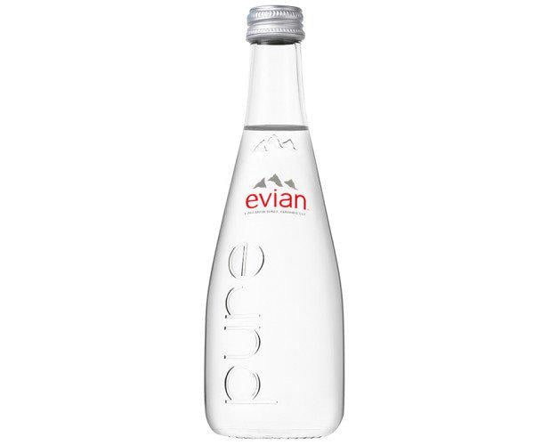 Вода минеральная негазированная Evian стекло 0,33 л 20 шт. (18387)