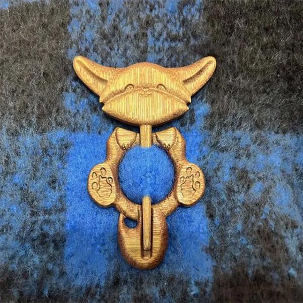 Брошь на одежду брошь Лисица (Q00043-1) - фото 3 Брошь на одежду брошь Лисица (Q00043-1) - фото 3