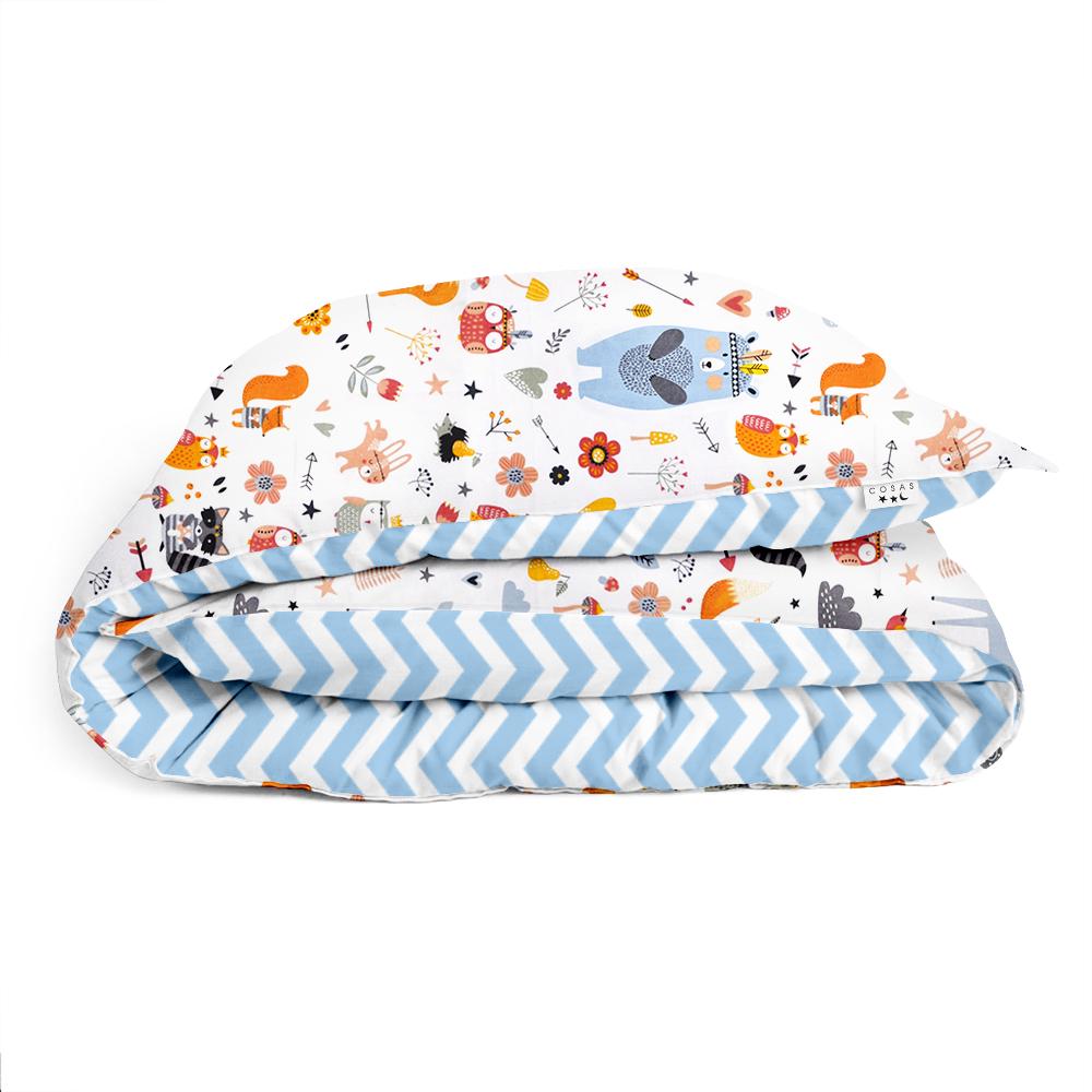 Пододеяльник полуторный Cosas Animals Indi White 155х215 см (4822052044476)
