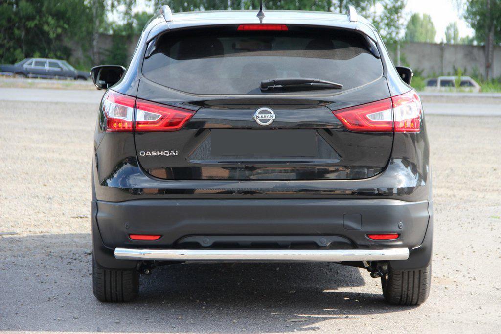 Задняя дуга AK002 CAN для Nissan Qashqai 2014-2021 гг. нержавеющая сталь Хром