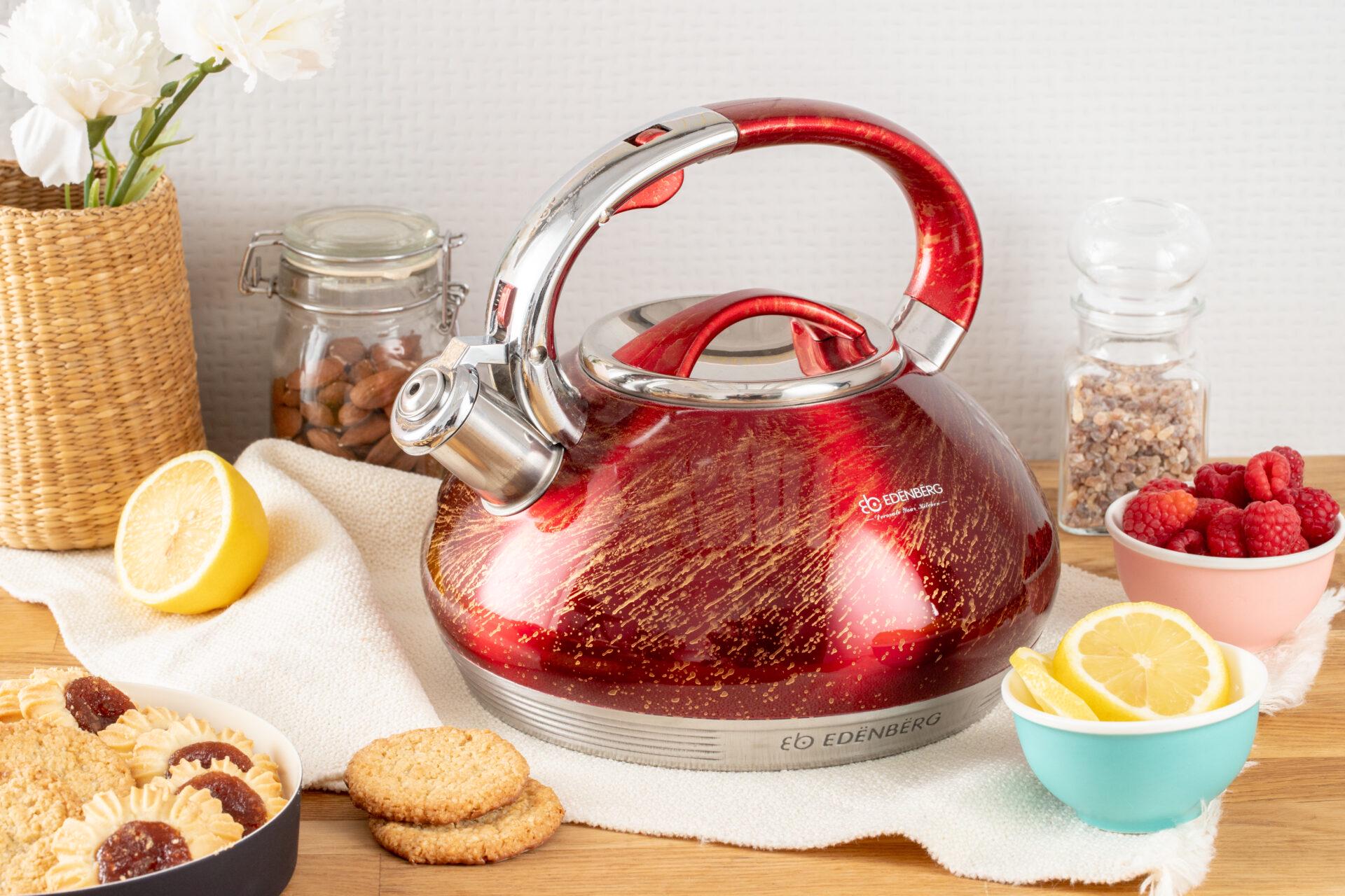 Чайник со свистком Edenberg EB-1935 с капсульным дном 3 л (EB-1935-2)